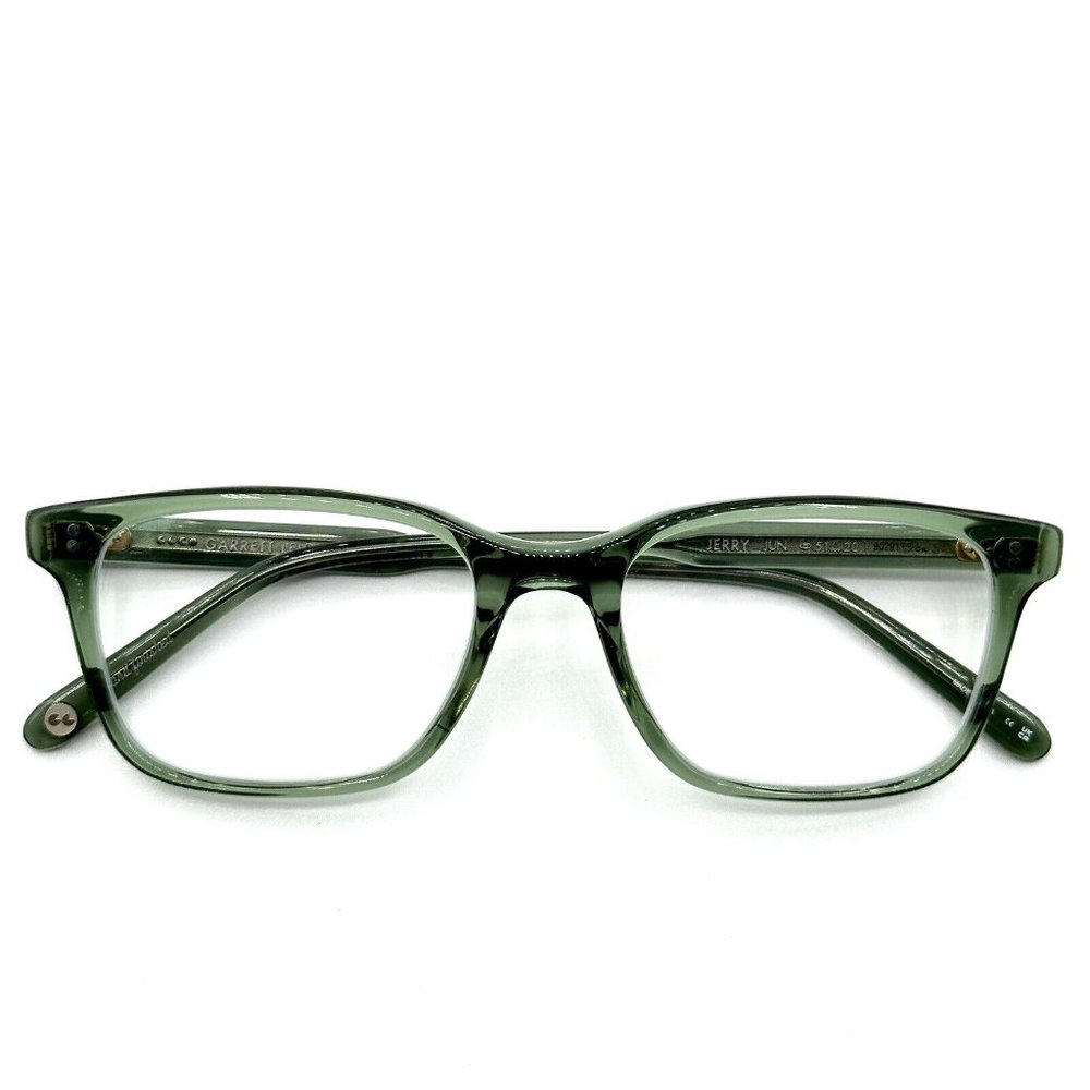 Garrett Leight GLCO Unisex Jerry Color Juniper Eyeglasses New 